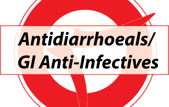 Antidiarrhoeals/ GI Anti-Infectives